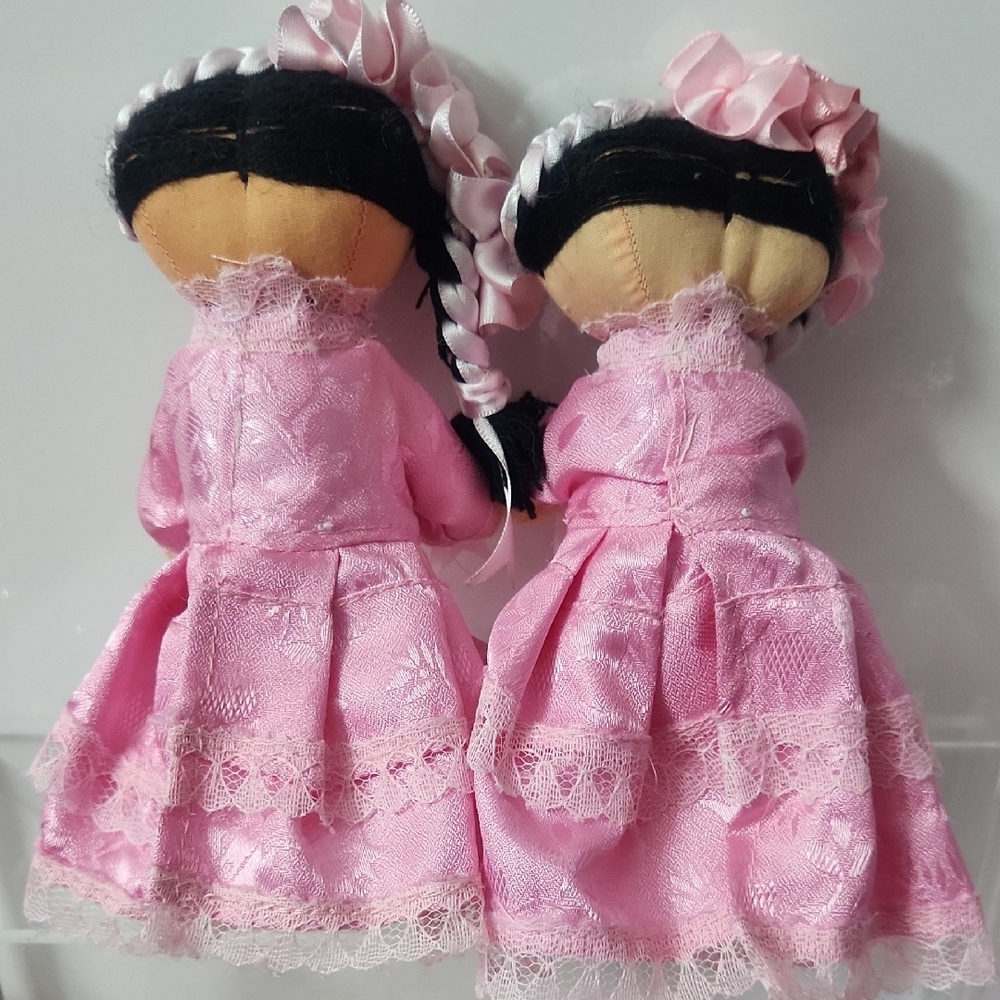 Pink Traditional Dolls Set - Picture 2 of 2